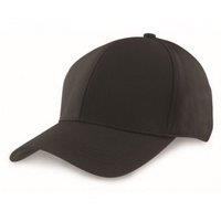 Result Men's Headwear Tech Performance Softshell Cap in Black