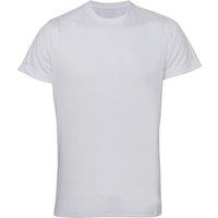TriDri Men's Tri Dri Short Sleeve Lightweight Fitness T-Shirt in White | Size: Small