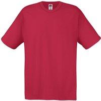 Fruit of the Loom Men's Original T-Shirt in Red | Size: Large
