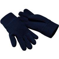 Beechfield Men's Suprafleece Anti-Pilling Alpine Winter Gloves in Navy | Size: Small