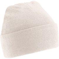 Beechfield Men's Soft Feel Knitted Winter Hat in Light Sand