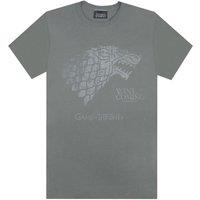 Game Of Thrones Men's Adult Grey T-Shirt | Size: Large