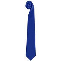 Premier Men's Tie - Men Plain Work Tie in Royal