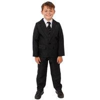 I Love Fancy Dress Men's Black Suit Costume Black Jacket Matching Trousers | Size: XL