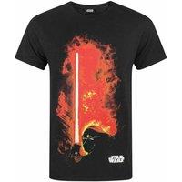 Star Wars Men's Darth Vader Adult Black T-Shirt | Size: Medium