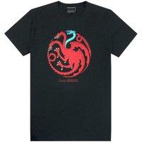 Game Of Thrones Men's Short Sleeved T-Shirt | Black | Official Merch | Size: Small