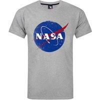 NASA Men's Short Sleeved T-Shirt | Grey | Official Merch | Size: Medium