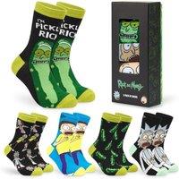 Rick & Morty Men's Socks Pack Of 5