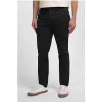 Steel & Jelly Men's Five Pocket Chino Trousers in Black | Size: 32R