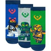 Lego Men's Ninjago Socks 3 Pack | Size: 3-5