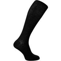 Steven Men's 1 Pack Knee High Long Merino Wool Socks for Winter in Black | Size: 6-8