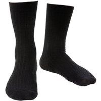 Steven Men's 1 Pack Non Elastic Merino Wool Socks in Black | Size: 6-8