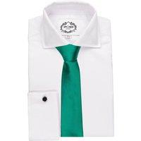 XPOSED Men's Premium Satin Neck Tie For Formal Occasions in Emerald