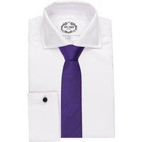 XPOSED Men's Premium Satin Neck Tie For Formal Occasions in Purple