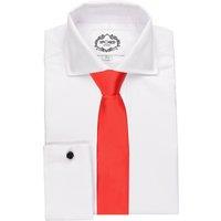 XPOSED Men's Premium Satin Neck Tie For Formal Occasions in Red