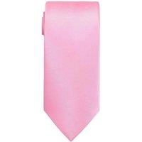 Neel Blue Skinny Men's Neck Tie, Soft Polyester Slim Ties for Formal Wear - 5cm in Baby Pink