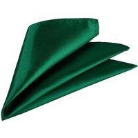 Neel Blue Men's Pocket Square - Square Satin Handkerchief in Dark Green