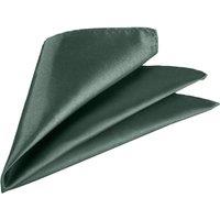Neel Blue Men's Pocket Square - Square Satin Handkerchief in Light Green