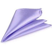 Neel Blue Men's Pocket Square - Square Satin Handkerchief in Lavender