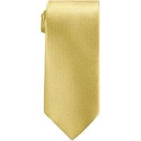 Neel Blue Skinny Men's Neck Tie, Soft Polyester Slim Ties for Formal Wear - 5cm in Gold