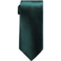 Neel Blue Skinny Men's Neck Tie, Soft Polyester Slim Ties for Formal Wear - 5cm in Dark Green