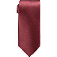 Neel Blue Skinny Men's Neck Tie, Soft Polyester Slim Ties for Formal Wear - 5cm in Burgundy