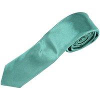 Neel Blue Skinny Men's Neck Tie, Soft Polyester Slim Ties for Formal Wear - 5cm in Light Green