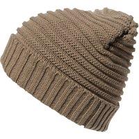 Result Men's Winter Essentials Braided Beanie Hat in Brown