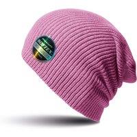 Result Men's Winter Essentials Core Softex Beanie Hat in Pink