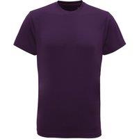 TriDri Men's Tri Dri Short Sleeve Lightweight Fitness T-Shirt in Purple | Size: Large