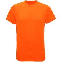 TriDri Men's Tri Dri Short Sleeve Lightweight Fitness T-Shirt in Pale Orange | Size: Large