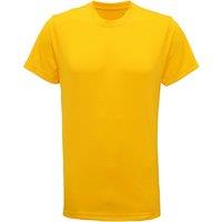 TriDri Men's Tri Dri Short Sleeve Lightweight Fitness T-Shirt in Yellow | Size: Small