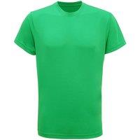 TriDri Men's Tri Dri Short Sleeve Lightweight Fitness T-Shirt in Bright Green | Size: Small