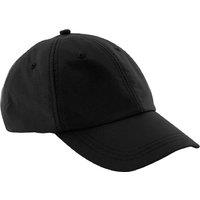 Beechfield Men's Outdoor Waterproof 6 Panel Baseball Cap in Black