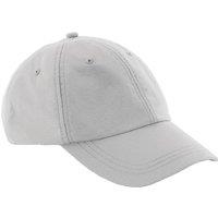 Beechfield Men's Outdoor Waterproof 6 Panel Baseball Cap in Light Grey