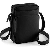 Bagbase Men's Across Shoulder Strap Cross Body Bag in Black