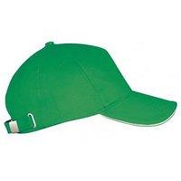 SOL'S Men's Long Beach Cap in Bright Green