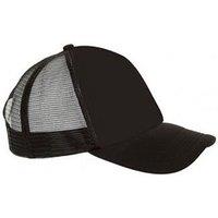 SOL'S Men's Bubble Contrast Cap in Black