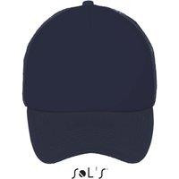 SOL'S Men's Bubble Contrast Cap in Navy