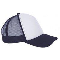 SOL'S Men's Bubble Contrast Cap in White