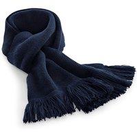 Beechfield Men's Classic Knitted Scarf in Navy