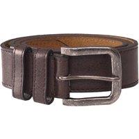 D555 Men's Archie Bonded Leather Waist Belt in Brown | Size: 64R