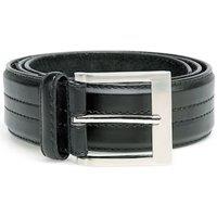 D555 Men's Harley Stitched Waist Belt in Black | Size: 52R