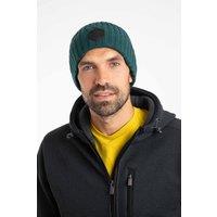 Weird Fish Men's Monreith Beanie in Bottle Green