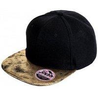 Result Men's Bronx Glitter Snapback Cap in True Black
