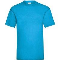 Universal Textiles Men's Value Short Sleeve Casual T-Shirt in Duck Egg Blue | Size: Small