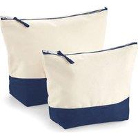 Westford Mill Men's Dipped Base Canvas Accessory Bag in Natural | Size: Large