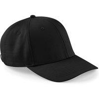 Beechfield Men's Urbanwear 6 Panel Cap in Black
