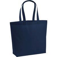 Westford Mill Men's Premium Cotton Maxi Tote Bag in Navy