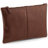 Quadra Men's Nuhide Accessory Pouch in Tan